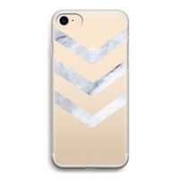 Marmeren pijlen: iPhone 7 Transparant Hoesje