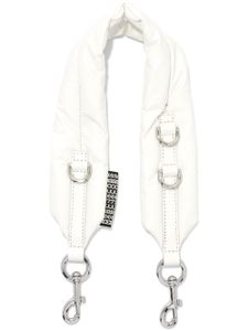 Marc Jacobs bride amovible The Leather Barcode - Blanc