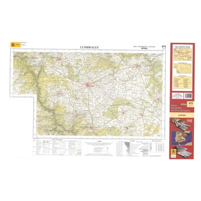 Topografische kaart 475 MT50 Lumbrales | CNIG - Instituto Geográfico Nacional1