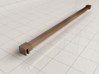 Mueller Slimline stabilisatiestang 120cm geborsteld koper - thumbnail