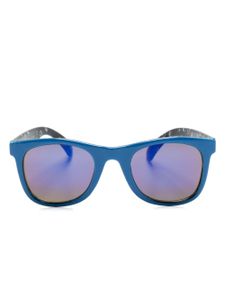 Molo lunettes de soleil Smile à monture carrée - Bleu