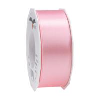 Cadeaulint Satijn - 4 cm x 25 meter - roze - cadeaus inpakken - sierlint