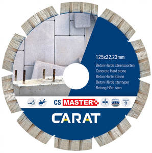 Carat Carat Laser Beton Standard, Ø 125X22.23 Mm, Type Cs - CSM1253000