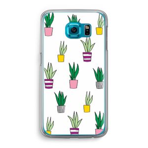 Sanseveria: Samsung Galaxy S6 Transparant Hoesje