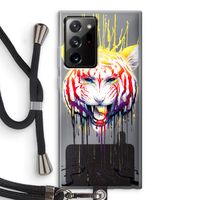 Fading: Samsung Galaxy Note 20 Ultra / Note 20 Ultra 5G Transparant Hoesje met koord