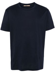 Nuur t-shirt en coton à col rond - Bleu