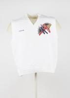 Vintage Adidas Sweater in White Size M