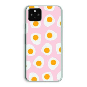 Dancing eggs: Google Pixel 5a 5G Transparant Hoesje