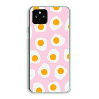 Dancing eggs: Google Pixel 5a 5G Transparant Hoesje