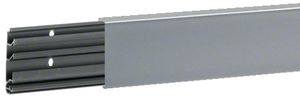 Electro Plint basis met deksel 20 x 80 mm aluminium 2 meter