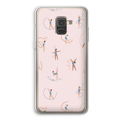 Dancing #3: Samsung Galaxy A8 (2018) Transparant Hoesje