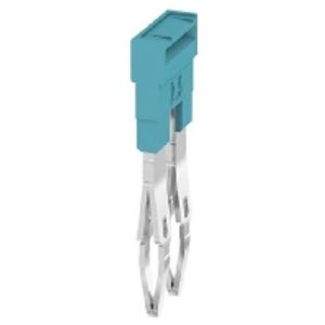 ZQV 2.5N/2 BL  (60 Stück) - Cross-connector for terminal block 2-p ZQV 2.5N/2 BL