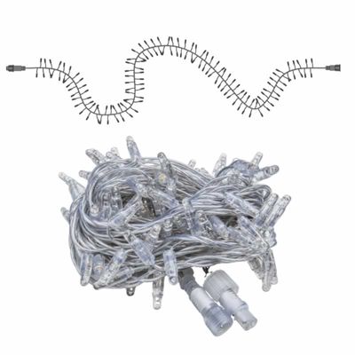 LED string 3 meter 180 led 2400K extra warm wit 10.5W 36V systeem transparante kabel Nieuw koppelbaar tot 15 meter