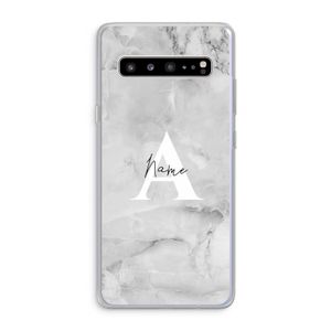 Ivory Marble: Samsung Galaxy S10 5G Transparant Hoesje