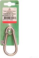 Karabijnh kous 10x100mm rvs - Deltafix