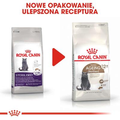 Royal Canin Senior Ageing Sterilised 12+ droogvoer voor kat 4 kg Maïs, Gevogelte, Groente