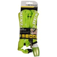 Dunlop Kettingslot - groen - 120 cm - 2 sleutels - fiets/scooter slot   -