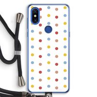 Bollen: Xiaomi Mi Mix 3 Transparant Hoesje met koord