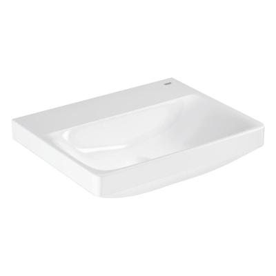 Grohe Euro Ceramic Wastafel - 55x44cm - zonder kraangat - zonder overloop - alpine wit 102431sh00