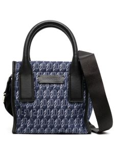 DSQUARED2 sac porté épaule à imprimé monogrammé - Bleu