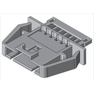 Molex 701075040 Female behuizing (kabel) Totaal aantal polen: 6 Inhoud: 1 stuk(s) Bulk