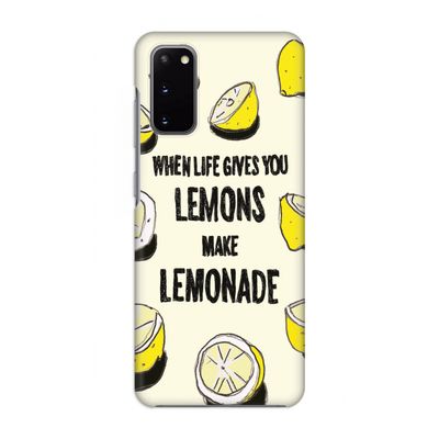Lemonade: Volledig geprint Samsung Galaxy S20 Hoesje