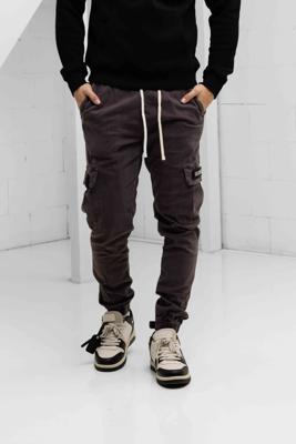 Quotrell Ryder Cargo Broek Heren Antraciet - Maat S - Kleur: Antraciet | Soccerfanshop