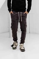 Quotrell Ryder Cargo Broek Heren Antraciet - Maat XL - Kleur: Antraciet | Soccerfanshop