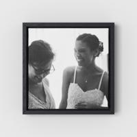 Foto op canvas met lijst