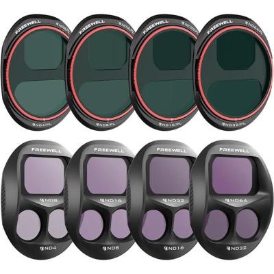 Freewell DJI Mavic 4 Pro Split Filters All Day - 8 Pack Freewell DJI Mavic 4 Pro Split Filters All Day - 8 Pack