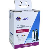 G&G Inktcartridge Compatibel Zwart, Zwart, Cyaan, Magenta, Geel 1B980-5TD