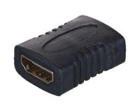 Lanberg AD-0018-BK tussenstuk voor kabels HDMI Zwart