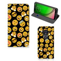 Motorola Moto G7 Play | Hoesje met Magneet | Emoji