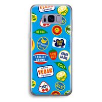 Fruitsticker: Samsung Galaxy S8 Plus Transparant Hoesje