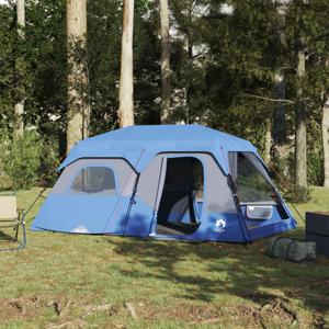 Tent 9-persoons 441x288x217 cm blauw