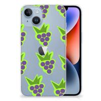 Apple iPhone 14 | Siliconen Case | Druiven