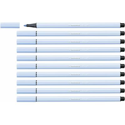 Markeerstiften Stabilo Pen 68 Blauw (10 Onderdelen)