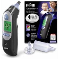 Braun ThermoScan 7 Infrarood koortsthermometer Voorverwarmde meetpunt - thumbnail