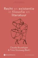 Recht en existentie in filosofie en literatuur (Paperback) Recht en existentie in filosofie en literatuur (Paperback)
