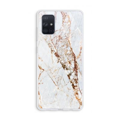Goud marmer: Galaxy A71 Transparant Hoesje