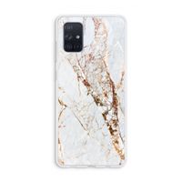 Goud marmer: Galaxy A71 Transparant Hoesje