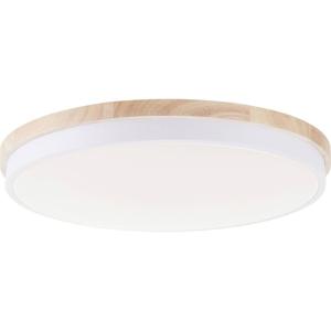 Brilliant G80846/75 Baarlo LED-plafondlamp LED LED vast ingebouwd 36 W Wit (mat), Hout