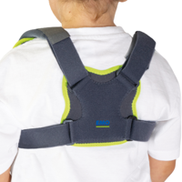 EMO KIDS Kinder Claviculabrace - Sleutelbeenbrace - One size - Grijs