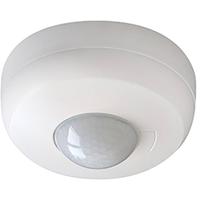 B.E.G. Brück 92190 Bewegingsmelder Opbouw (op muur), Plafond 360 ° Triac Wit IP44