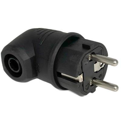Randaarde stekker RUBBER haaks ABL - 6141230