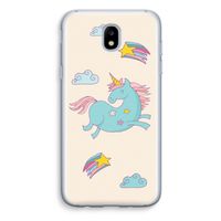 Vliegende eenhoorn: Samsung Galaxy J5 (2017) Transparant Hoesje