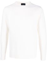 Roberto Collina pull en maille à col rond - Blanc