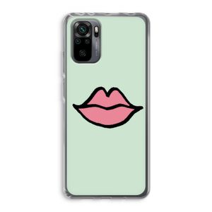 Kusje: Xiaomi Redmi Note 10 Pro Transparant Hoesje