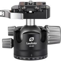 Leofoto Ranger LH-40LR 40mm low profile ball head + NP-50 quick release clamp