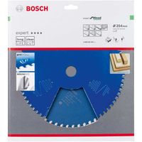 Bosch Cirkelzaagblad Expert for Wood zaagblad Ø 254 mm, 54 tanden